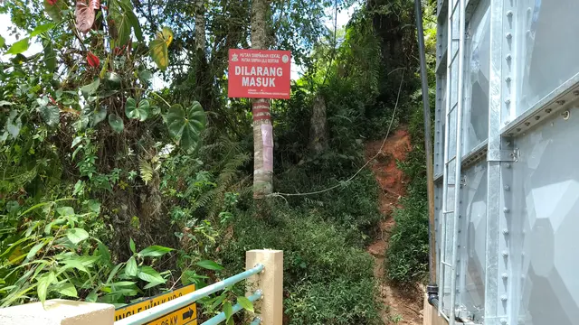 Rute di Gunung Irau di dalam hutan, ada banyak tanda dilarang masuk. (Dok: Gunung Bagging https://www.gunungbagging.com/irau-malaysia/nggallery/page/3)