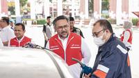 Kesiapan PPN Penuhi Lonjakan BBM di Titik Ramai Pemudik Rest Area KM 57 Tol Japek