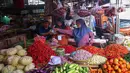 Menurutnya, Kemendag rutin melakukan pengecekan harga berbagai komoditas pangan di pasar-pasar seluruh Indonesia, termasuk menjelang momen hari besar keagamaan. (Liputan6.com/Angga Yuniar)
