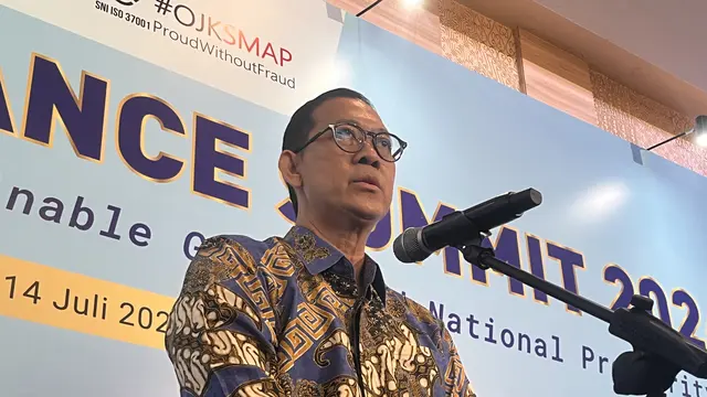 Plt. Deputi Komisioner Audit Internal, Manajemen Risiko dan Pengendalian Kualitas OJK Kusdarmawan Agustianto
