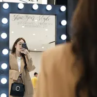 Tips melakukan mirror selfie ala Pedro. Sumber foto: Document/Pedro.