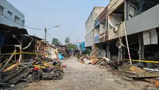 Detik-detik Ledakan Pasar Cimanggis hingga Hancurkan Ruko