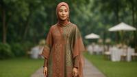 Model Gamis untuk Kondangan yang Bikin Penampilanmu Dikagumi Banyak Orang (Foto: ChatGPT)