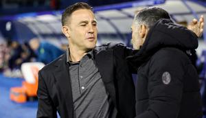 Pelatih Timnas Uzbekistan, Fabio Cannavaro. (AFP/Damir SENCAR)