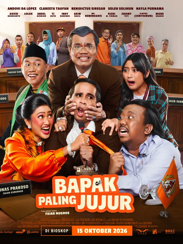 Poster Film Bapak Paling Jujur. (dok Cahaya Pictures)