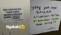 6 Pengumuman di Toilet Umum Ini Bikin Geleng Kepala, Imbauannya Menohok (1cak)