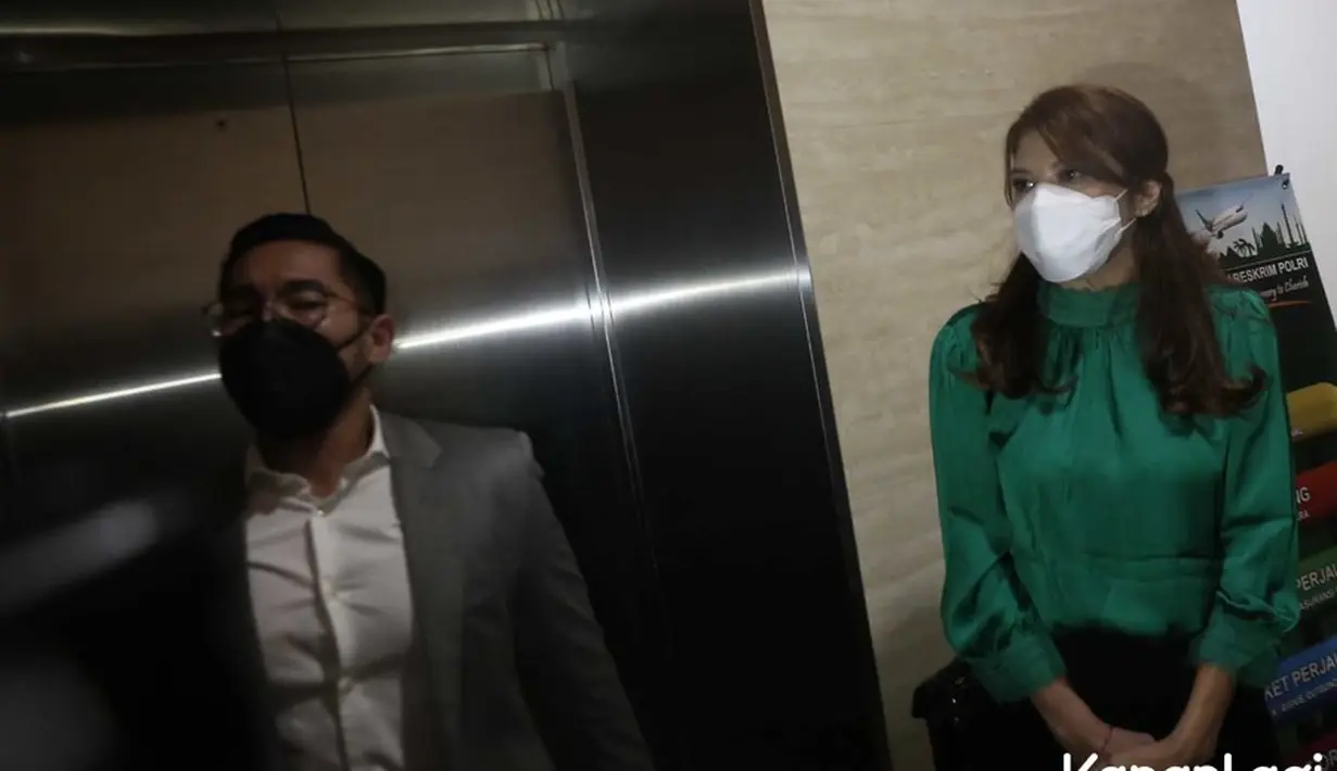 Tamara Bleszynski di Mabes Polri (Bayu Herdianto/KapanLagi.com)