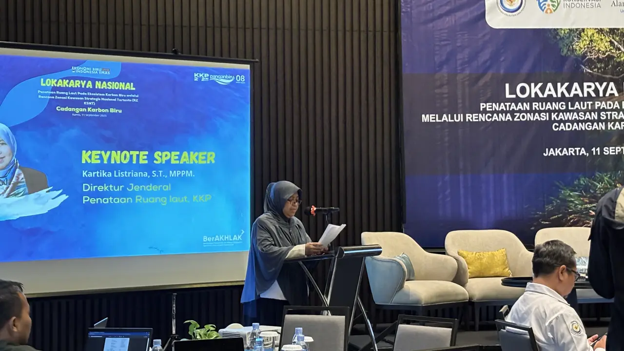 Direktur Jenderal Penataan Ruang Laut KKP, Kartika Listriana
