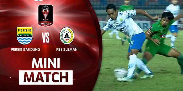 VIDEO: Persib Bandung Kalah Adu Penalti dari PSS, Super Elja Melaju ke Semifinal Piala Presiden 2022