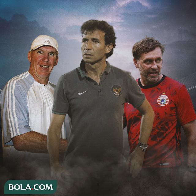 Ilustrasi - Peter Withe, Luis Milla, Thomas Doll