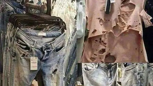 6 Potret Celana Jeans yang Absurd Banget, Desain Anti-Mainstream