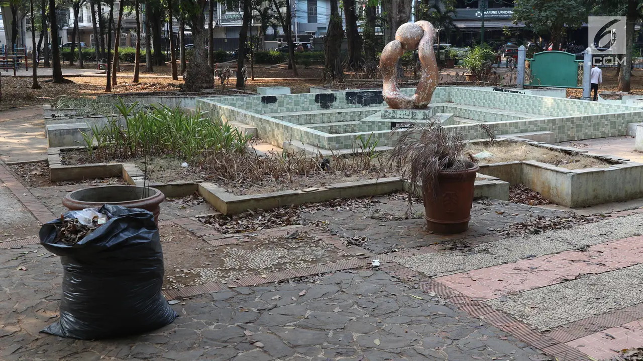 Kondisi Taman Puring Memprihatinkan
