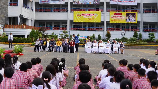 Juara Nasional DANCOW Indonesia Cerdas, SD Fransiskus 2 Pahoman Raih Apresiasi Pemkot Bandar Lampung