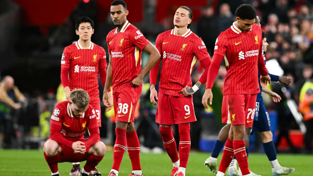 PSG Singkirkan Liverpool dari Liga Champions 2024/2025