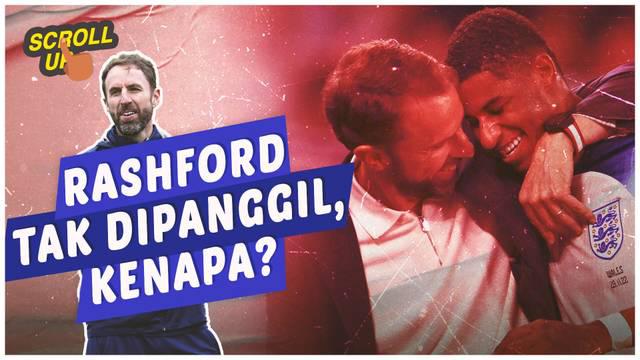 Berita Video, Gareth Southgate mengungkapkan alasan dirinya tak memanggil Marcus Rashford