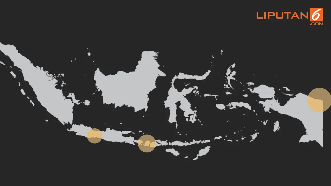 Banner Infografis Bencana Beruntun Sentani, Bantul, dan Lombok