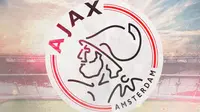 Logo Ajax Amsterdam - Saat ke Indonesia (Bola.com/Adreanus Titus)