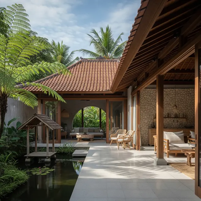 Desain Rumah Tropis Sederhana tapi Berkelas