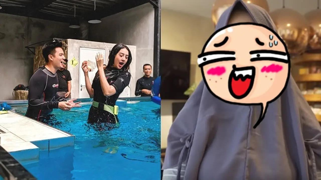 7 Potret Anya Geraldine Jadi 'Pembantu' Baim Wong, Totalitas Banget