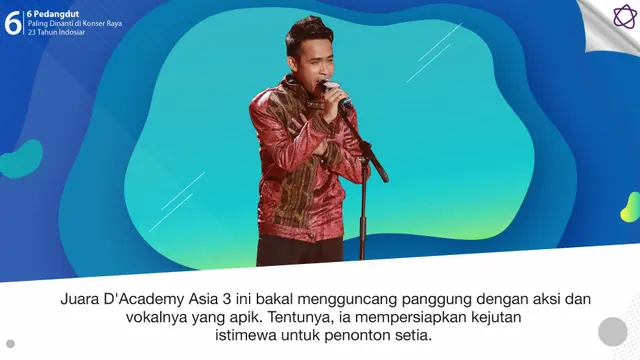 [Bintang] 6 Pedangdut Paling Dinanti di Konser Raya 23 Tahun Indosiar