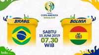Copa America 2019 - Brasil Vs Bolivia (Bola.com/Adreanus Titus)