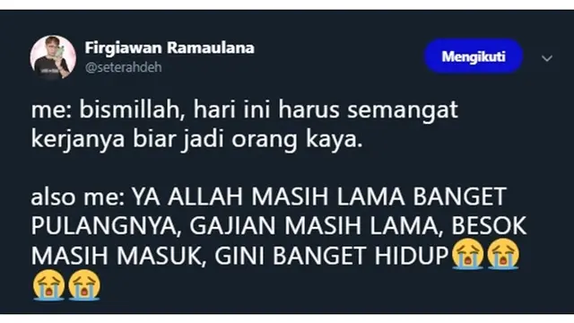 6 Curhatan Netizen Ngeluh Mulu Ini Bikin Usap Dada, Pernah Ngalamin?