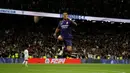 Dua gol kemenangan Real Madrid dicetak Rodrygo pada menit ke-8 dan 73. (AP Photo/M. Gracia Jimenez)