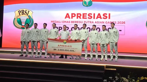 PBSI berikan bonus tambahan untuk atlet Asian Games 2026