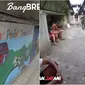 Viral perkampungan di bawah jalanan Jakarta. (Sumber: YouTube/Bang brew Tv)