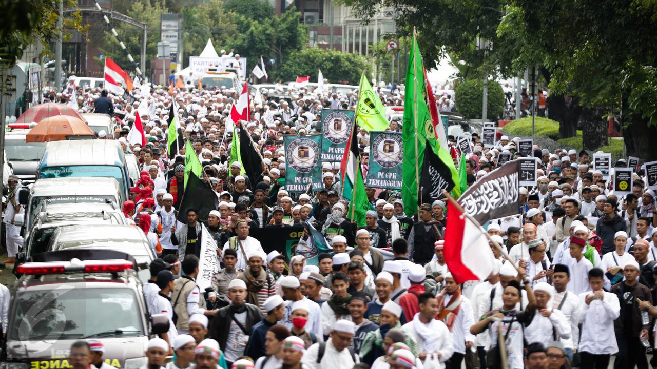 20161202-Massa Demo 2 Desember Longmarch Ke Monas-Jakarta
