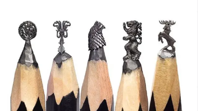 ukiran pensil