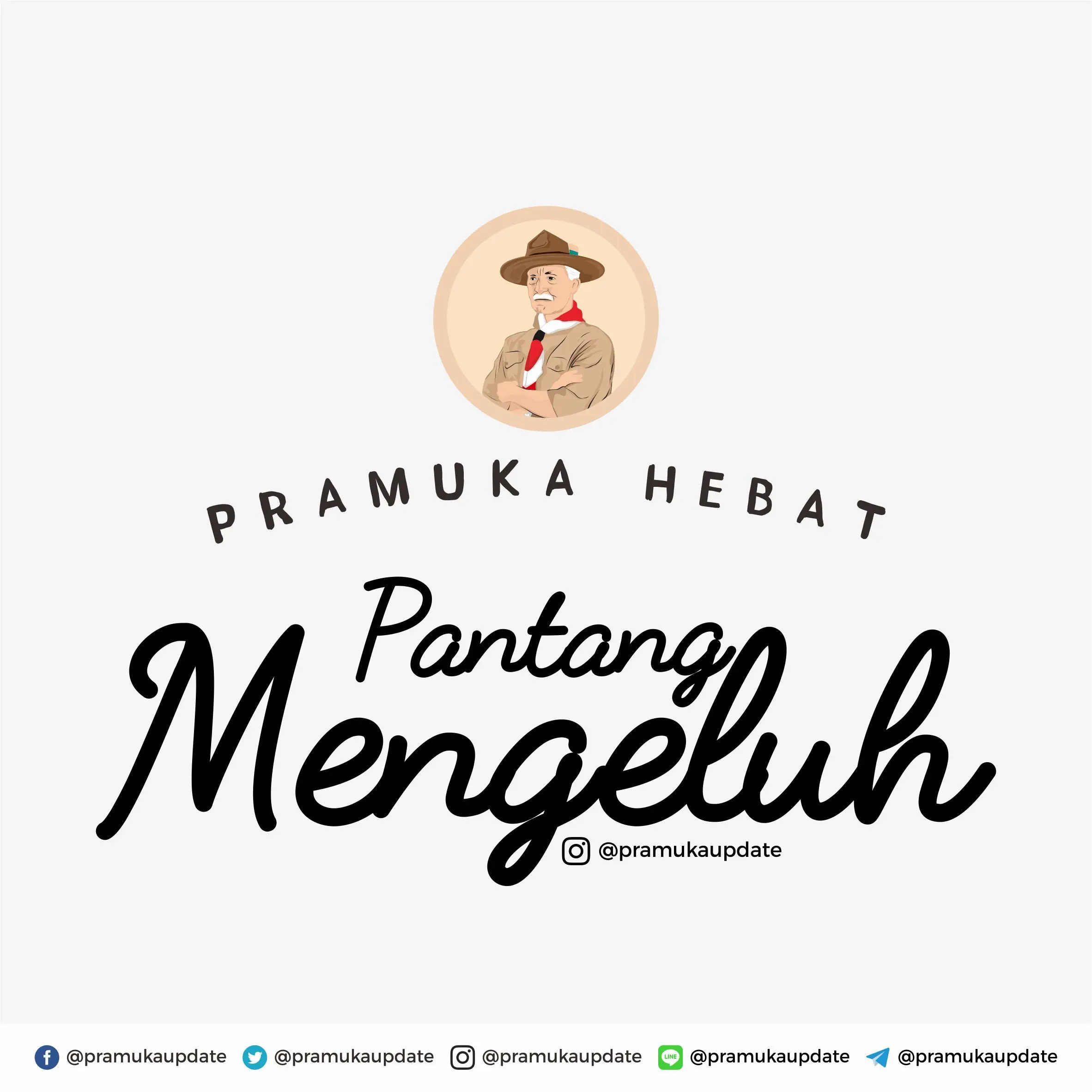Selamat Hari Pramuka 2017, Ini Kumpulan Gambar DP BBM-nya. (Foto: pramukaupdate.id)