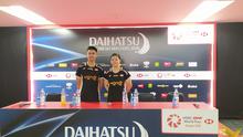 Ganda campuran Indonesia, Jafar Hidayatullah/Felisha Pasaribu di Indonesia Masters 2026. (Bola.com/Roby Dian)