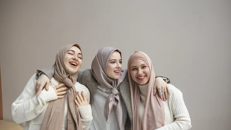 Warna Latte Hijab