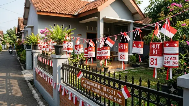 6 Ide Dekorasi 17 Agustus dari Kaleng Bekas, Kreatif dan Mudah Dibuat di Rumah