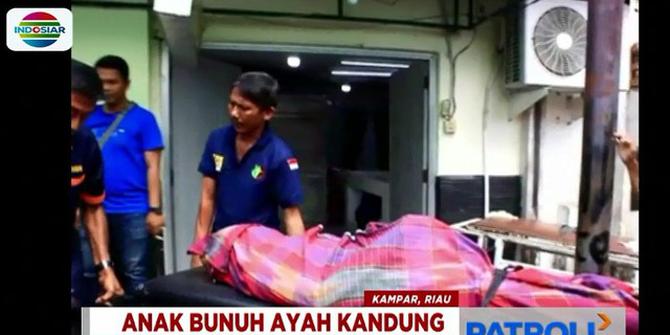 Sakit Hati Sering Dimarahi, Anak di Riau Nekat Bunuh Ayahnya
