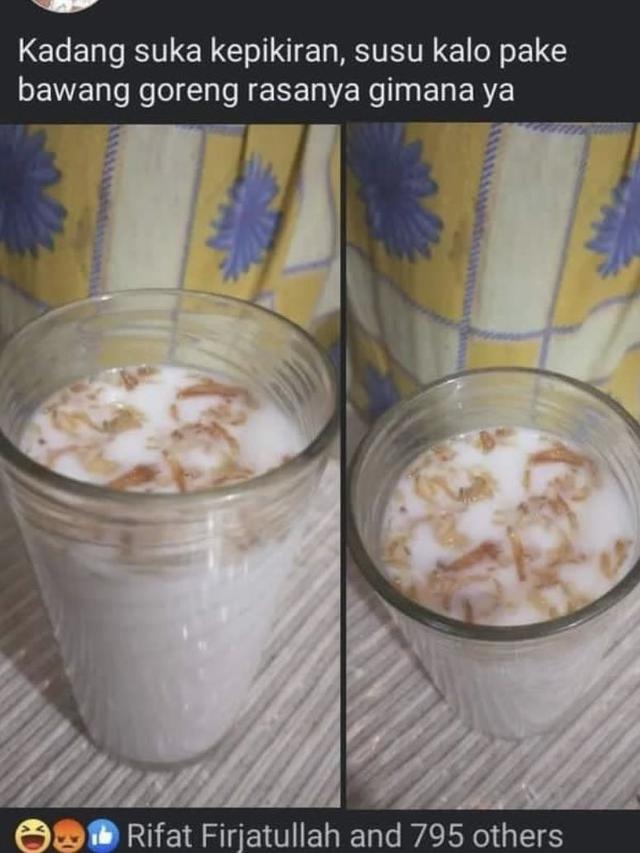 6 Minuman Dicampur Makanan Ini Nyeleneh, Bikin Enggak Jadi Haus