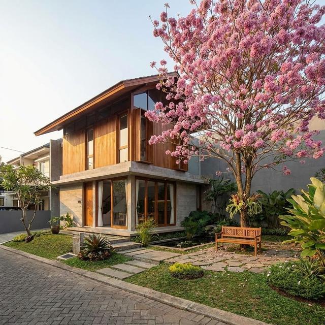 Tabebuya Mini, Sakura Tropis Minim Gugur