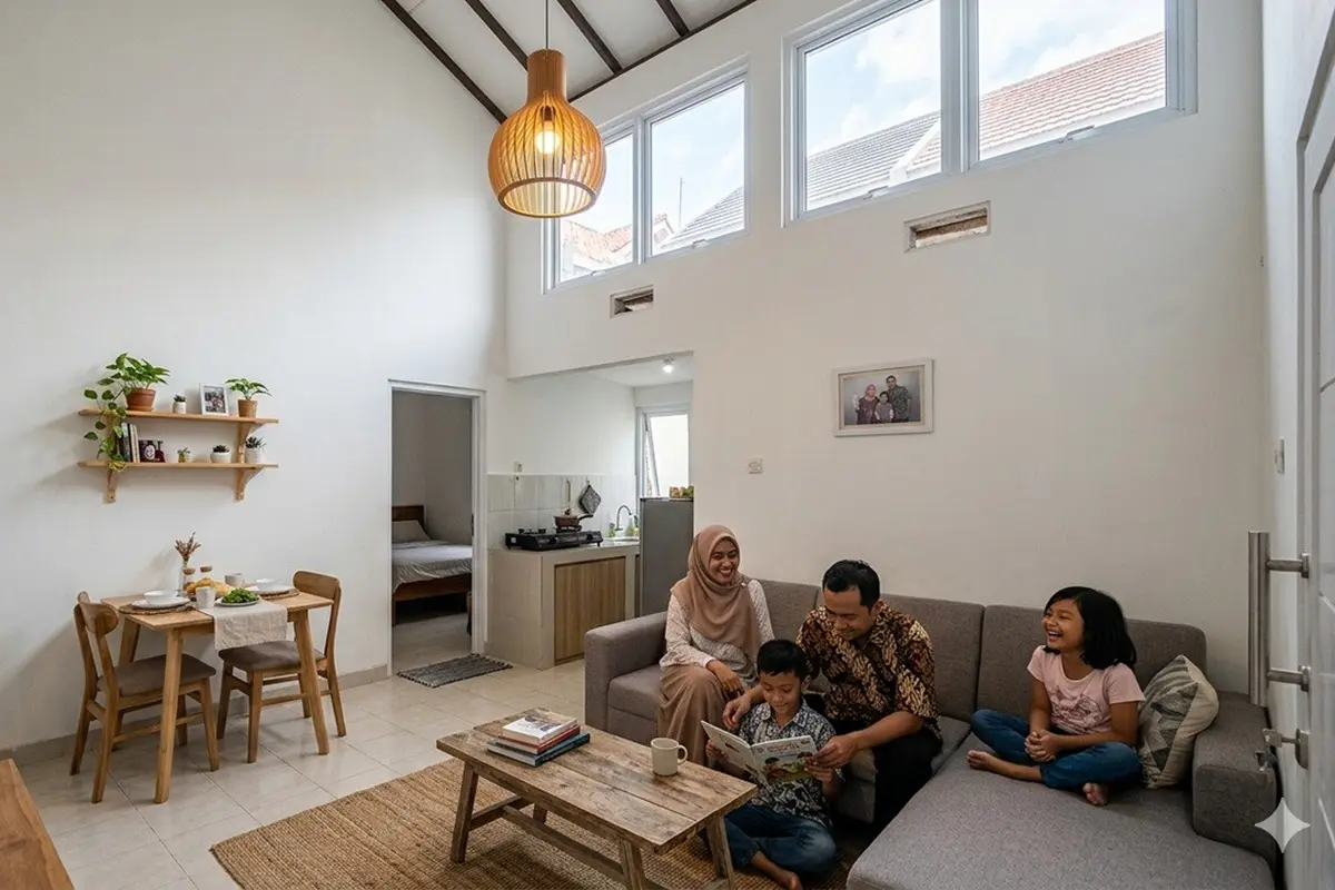 Rumah 1 Lantai Tipe 36