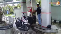 Mesin Motor Menyala Saat Isi Bensin, SPBU di Bali Terbakar