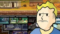 Ilustrasi gim Fallout Shelter dan Westworld. (Foto: Screen Rant)