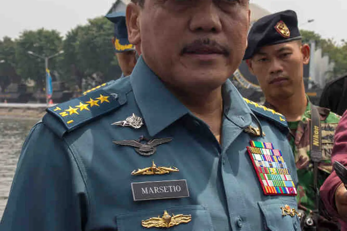Kepala Staf TNI AL (KSAL) Laksamana Marsetio