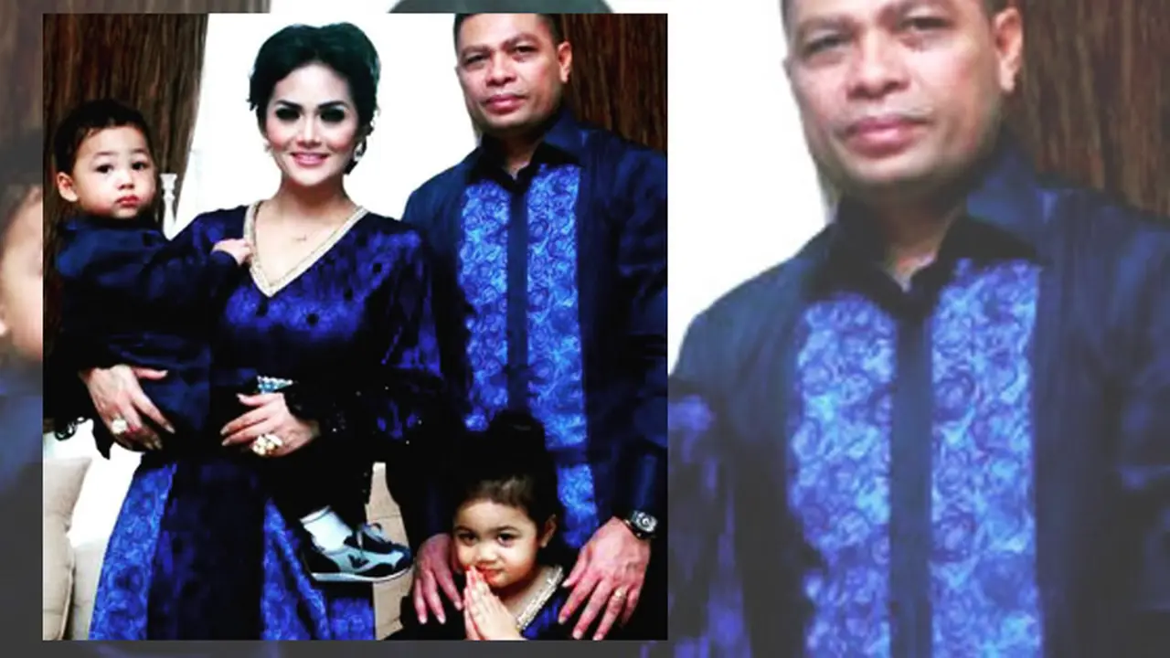 Krisdayanti dan keluarga 