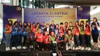 Jelang Proliga 2016, Jakarta Elektrik Pamer Jersey Anyar