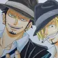 Karakter manga dan anime One Piece, Law dan Sanji. (pinimg.com)