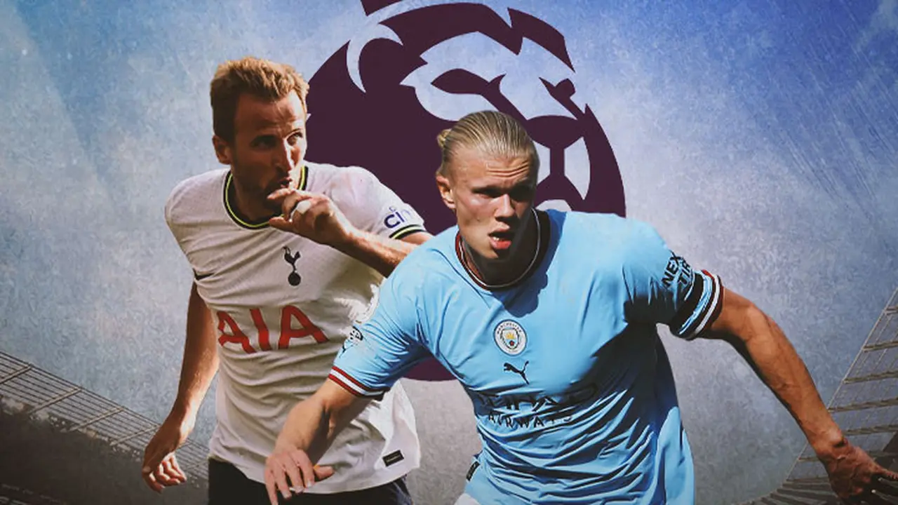 Premier League - Harry Kane dan Erling Haaland