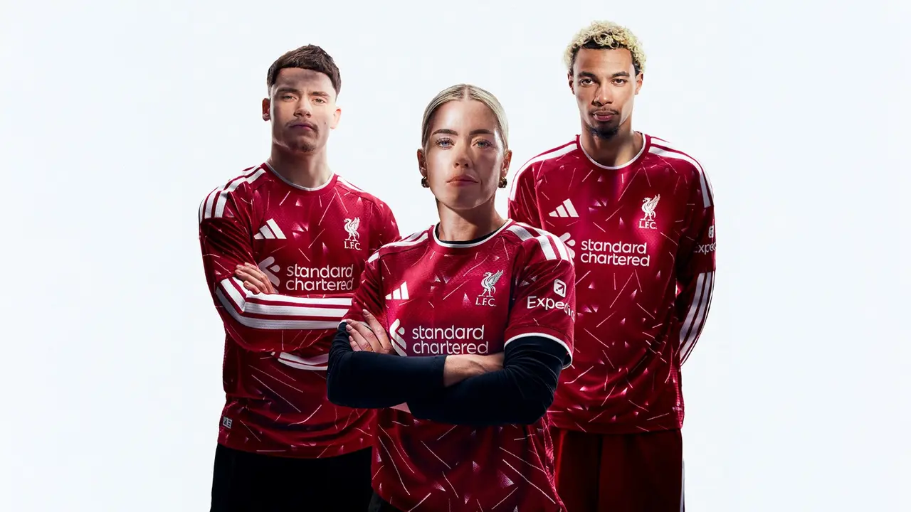 Jersey kandang baru Liverpool untuk musim 2026/2027