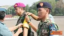Citizen6, Jakarta: Kepala Dinas Kesehatan Angkatan Laut Laksamana TNI Jeane Winaktu, secara resmi menutup Lakesdu 2012, di Lapangan Apel Kesatrian Hartono, Bhumi Marinir Cilandak, Jakarta Selatan, Rabu (27/6). (Pengirim: Dispen Kormar).

