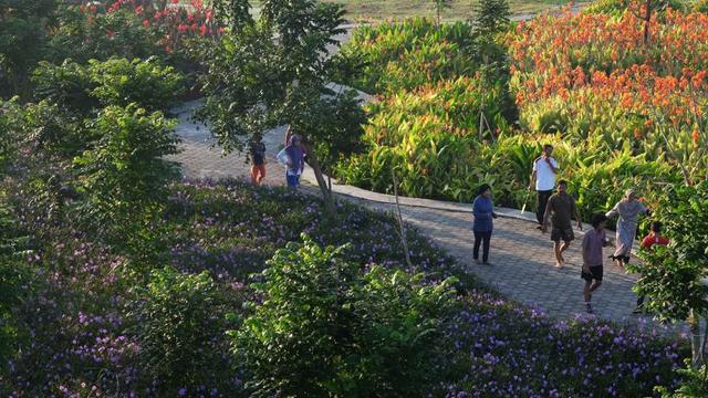 Taman Harmoni Surabaya (Foto:Istimewa)