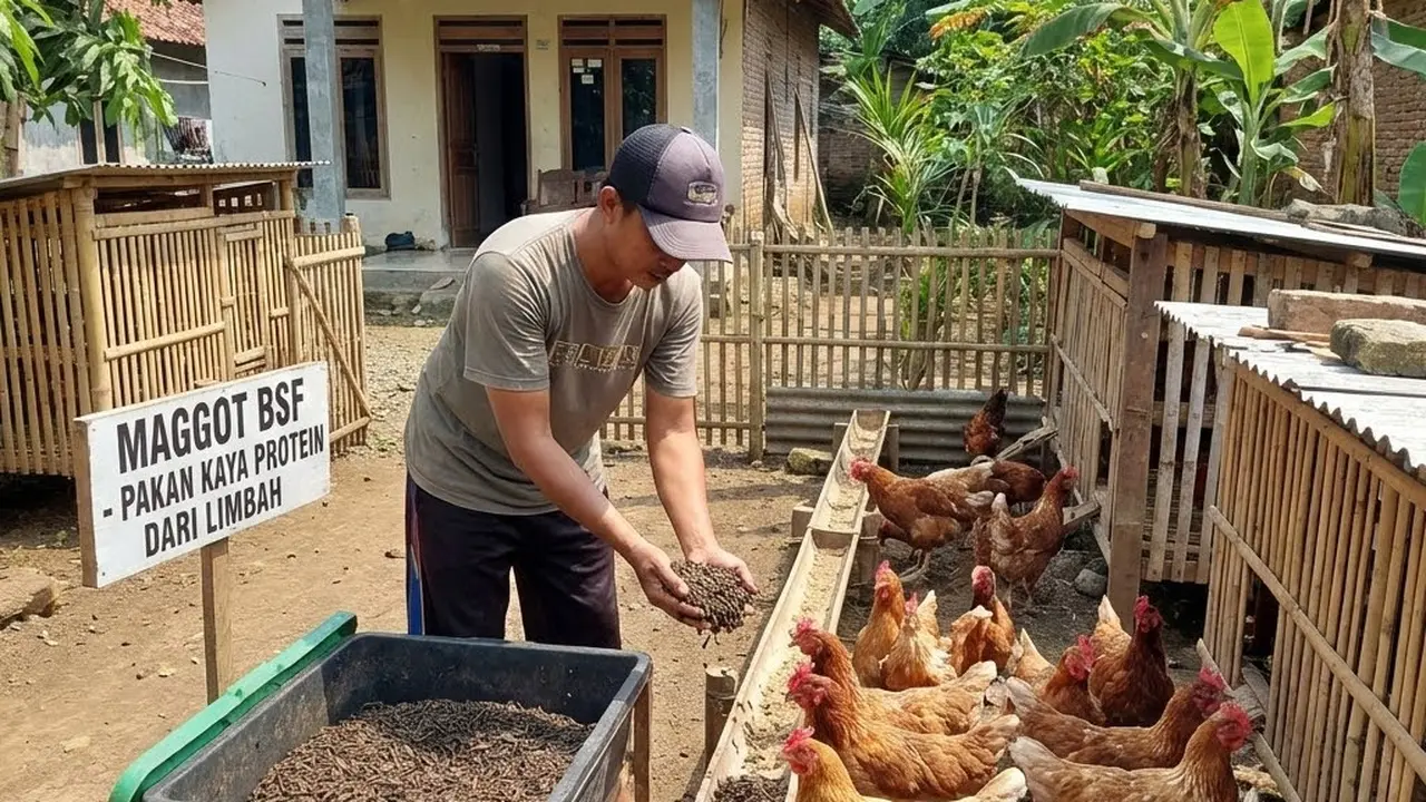 Alternatif Pakan Ternak Ayam Protein Tinggi Tidak Perlu Beli
